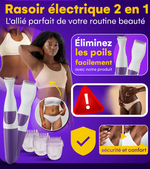 Charger l'image dans la galerie, Rasoir Électrique 2 en 1 – Tondeuse + Rasoir Rechargeable +sérum contre les acnés et poils incarnés après rasage OFFERT