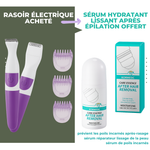 Charger l'image dans la galerie, Rasoir Électrique 2 en 1 – Tondeuse + Rasoir Rechargeable +sérum contre les acnés et poils incarnés après rasage OFFERT