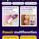 Charger l'image dans la galerie, Rasoir Électrique 2 en 1 – Tondeuse + Rasoir Rechargeable +sérum contre les acnés et poils incarnés après rasage OFFERT