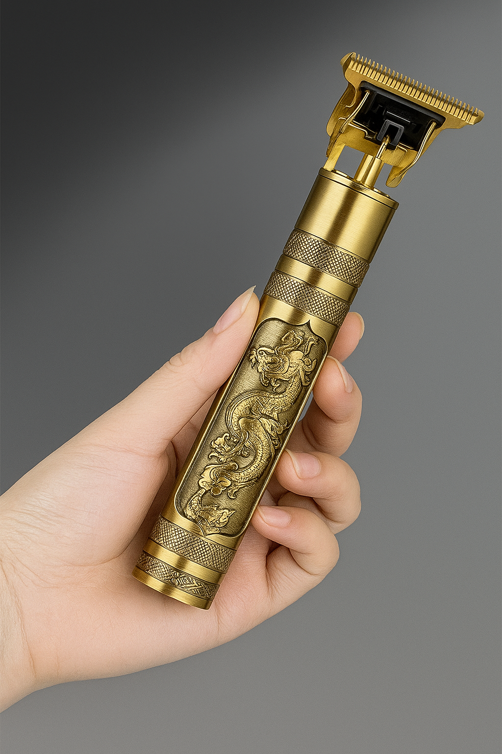 ✨ Mini Tondeuse Portable Dorée – Précision & Élégance au Quotidien