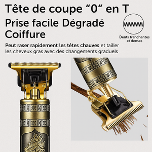 ✨ Mini Tondeuse Portable Dorée – Précision & Élégance au Quotidien