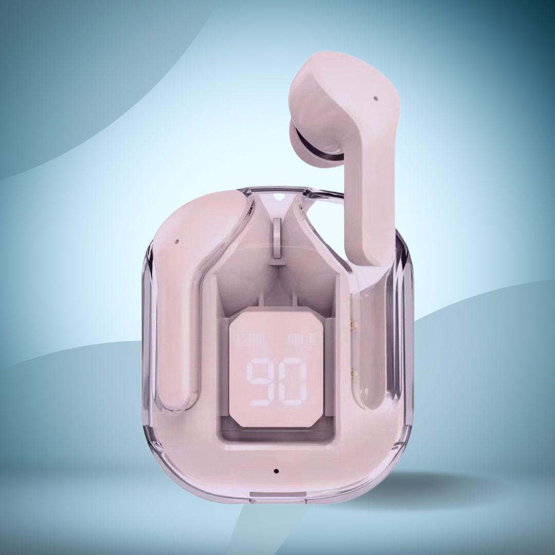 🎧 Écouteurs Bluetooth Sans Fil BT30 TWS 🔥 Son Clair & Design Transparent