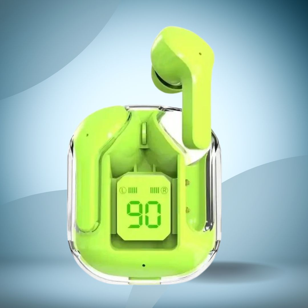 🎧 Écouteurs Bluetooth Sans Fil BT30 TWS 🔥 Son Clair & Design Transparent