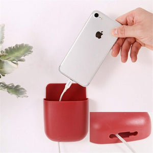 Organisateur Mural Multifonction – Boîte de Rangement pour Télécommandes & Téléphones