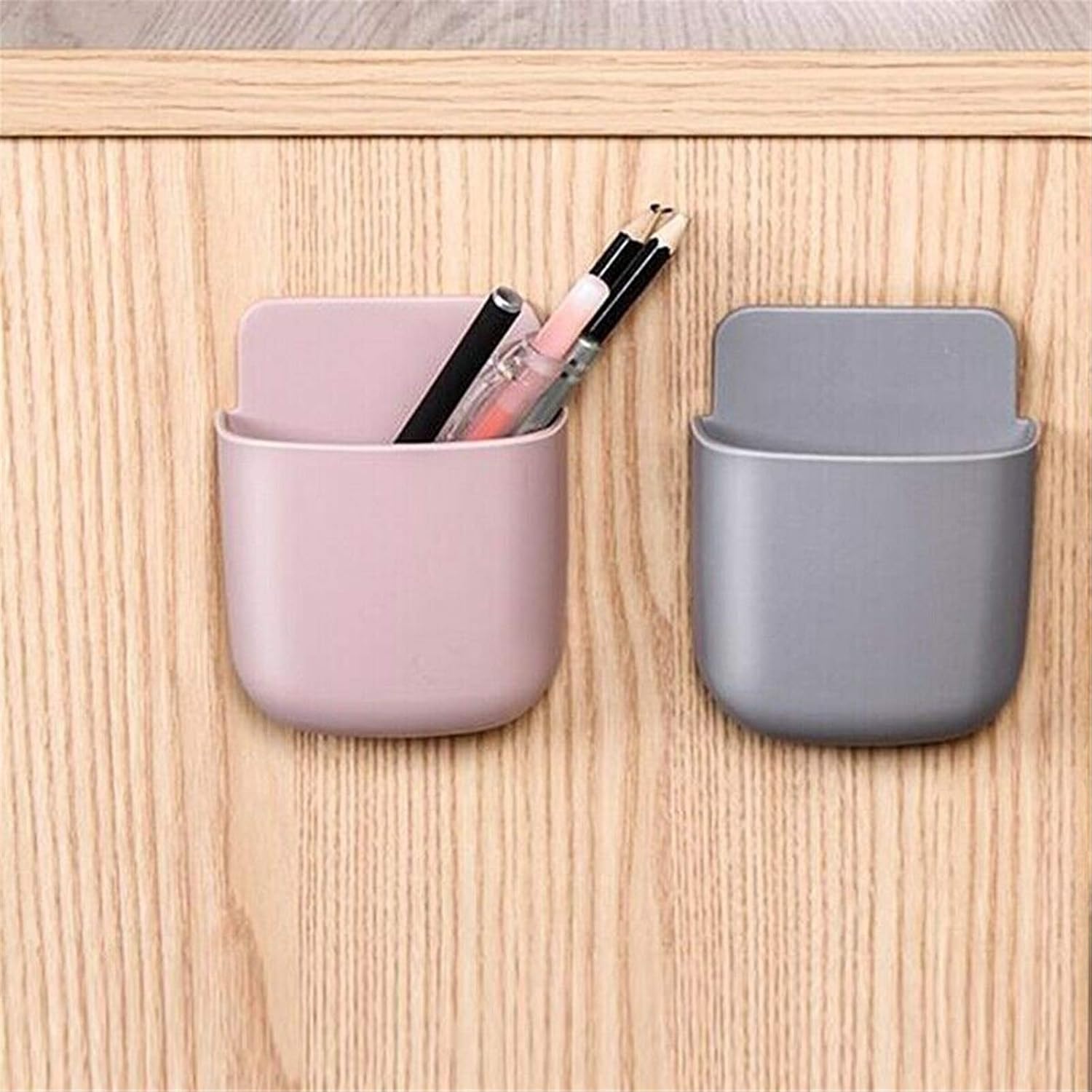 Organisateur Mural Multifonction – Boîte de Rangement pour Télécommandes & Téléphones