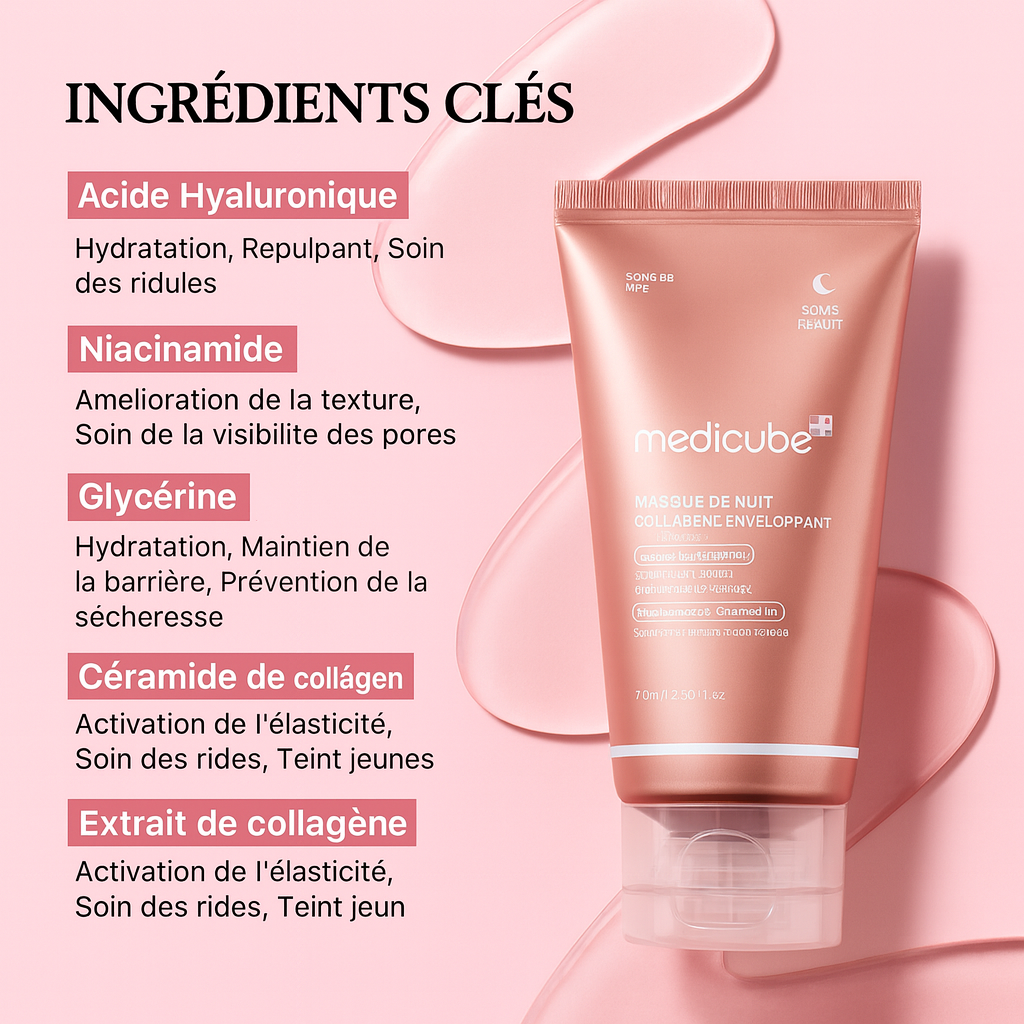 Masque de Nuit au Collagène