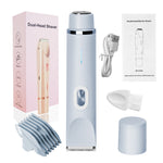 Charger l&#39;image dans la galerie, 2 en 1 Épilateur &amp; Rasoir Électrique pour Femmes – Corps, Visage, Nez, Aisselles &amp; Zone Bikini
