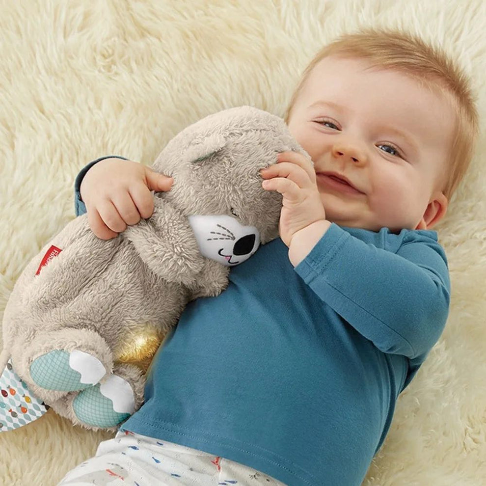 Peluche relajante para bebés que simula la respiración